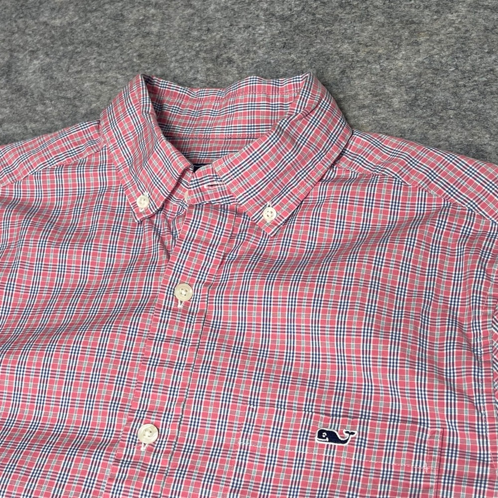Vineyard Vines Classic Fit Tucker Shirt Mens‎ Small Plaid Button Down